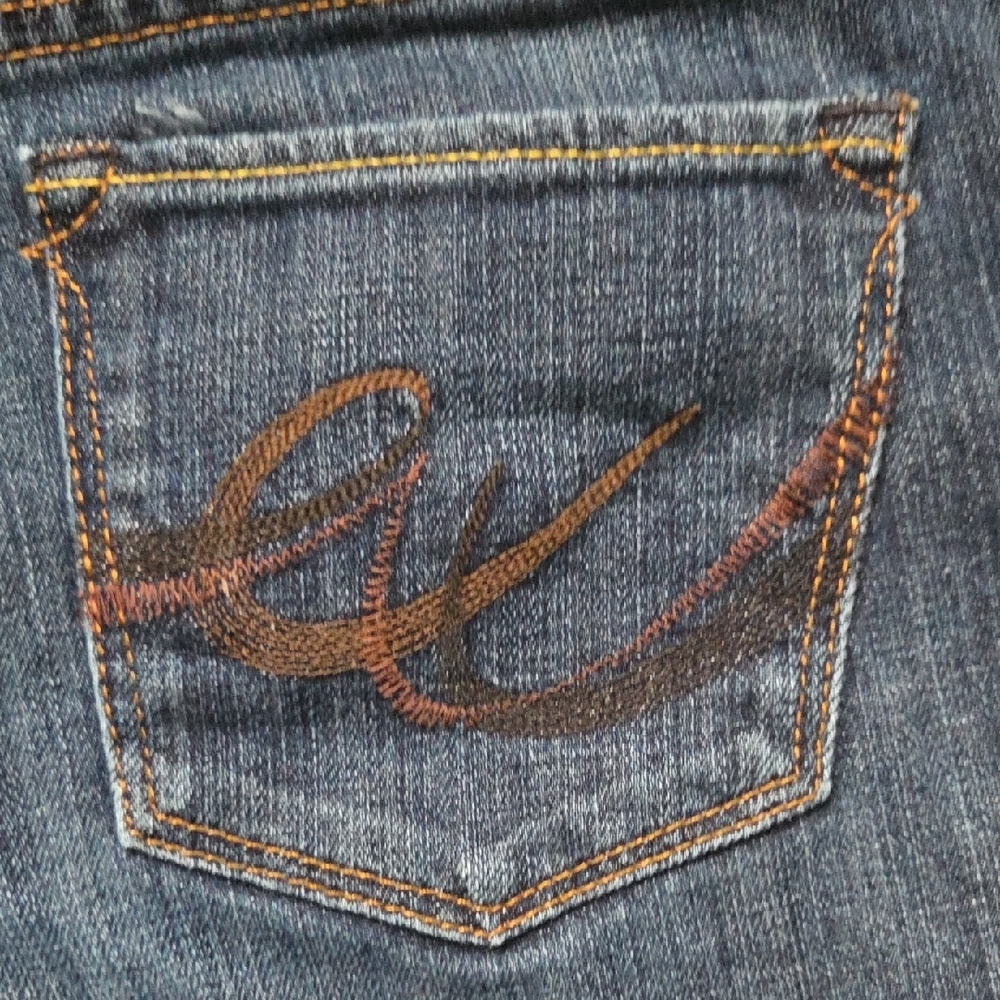 Express Dark Blue Stella Boot Cut Jeans - Picture 7 of 8